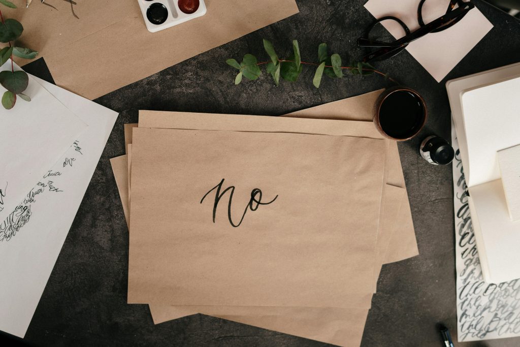 The Power of Saying “No”- Goal Accomplishment Made Easy